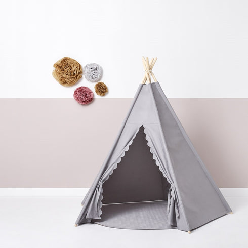 Teepee mängutelk, hall